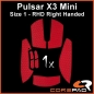 Preview: Corepad Soft Grips Grip Tape BTL BT.L Pulsar X3 Size 1 Mini Small RHD Right Handed Hand